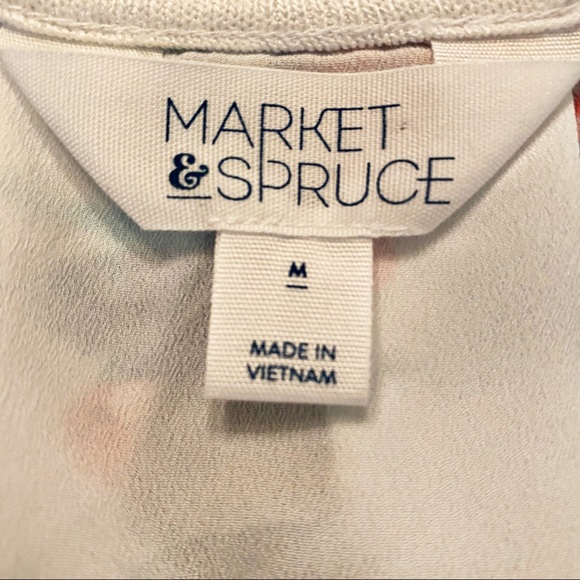 Market & Spruce  Sweater Floral back Size Small - Picture 8 of 11